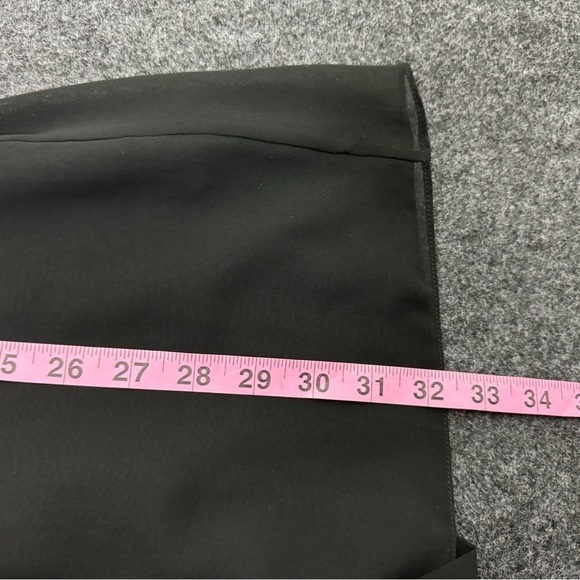 Ted Baker Pelayo Dress Black Chiffon Bow Sleeveless Mini Medium - Picture 6 of 7